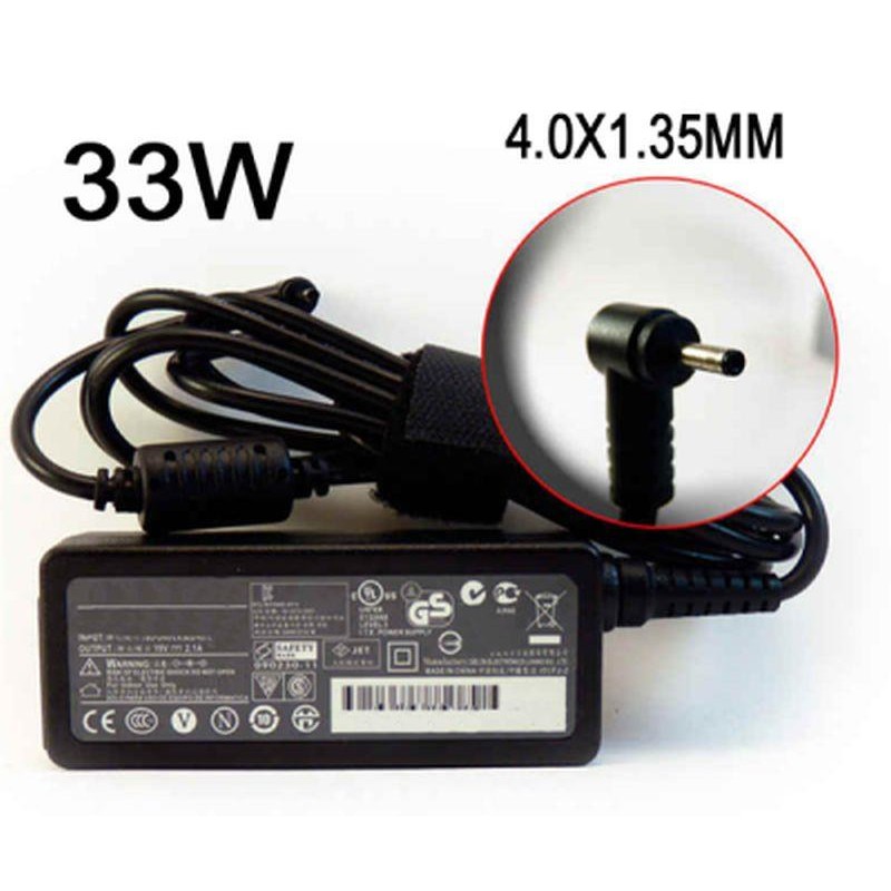 CARGADOR PARA PORTÁTIL ASUS 33W 19V 1.75A 4.0 mm x 1.35 mm / M-185
