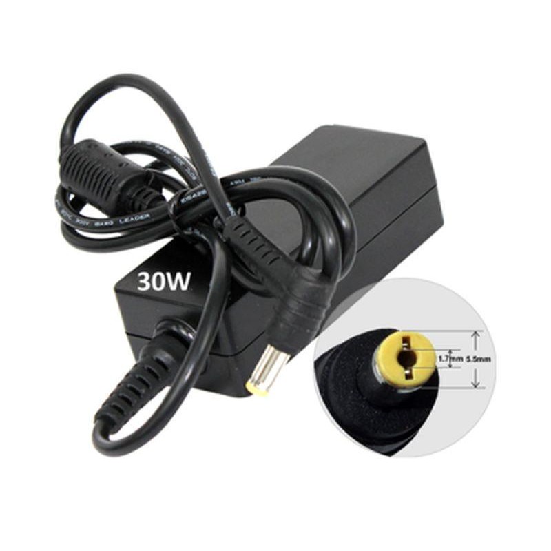 CARGADOR PARA PORTÁTIL ACER 30W 19V 1.58A 5.5 mm x 1.7 mm / 8791