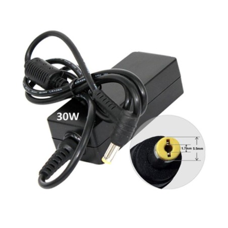 CARGADOR PARA PORTÁTIL ACER 30W 19V 1.58A 5.5 mm x 1.7 mm / 8791