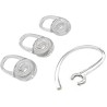 POLY ALMOHADILLAS DE AURICULAR 201955-01 TRANSPARENTE