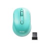 MTK RATON INALAMBRICO GT641 KRACK VERDE AGUA 2.4Ghz / 1600 Dpi