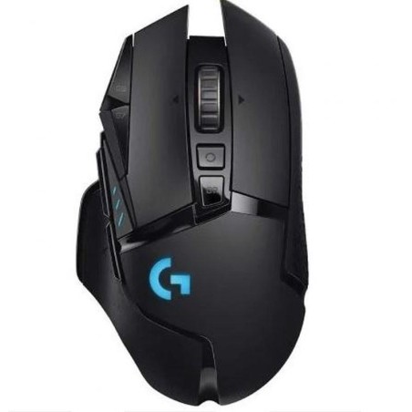 LOGITECH RATON GAMING G502 LIGHTSPEED HASTA 25600 DPI NEGRO BATERIA RECARGABLE
