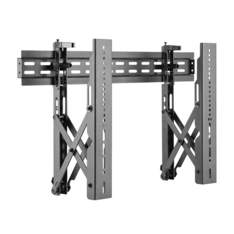 AISENS SOPORTE PARED PARA VIDEOWALL Y TV 37-70 NEGRO HASTA 45 KG/ NIVELABLE