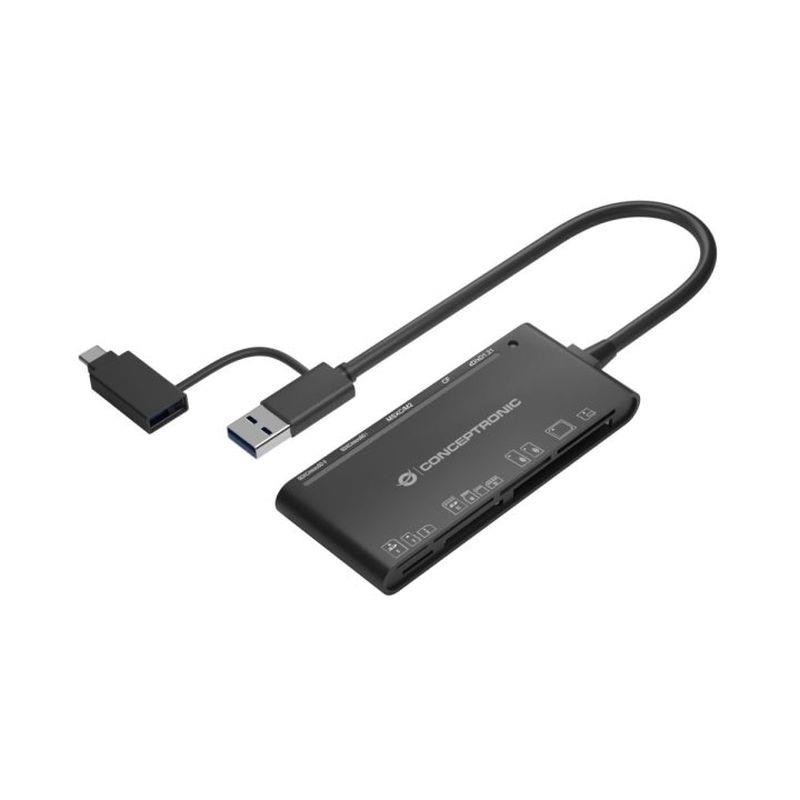 CONCEPTRONIC LECTOR DE TARJETAS 7 EN 1 BIAN03B