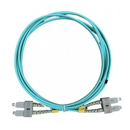 LAPARA CABLE FIBRA OPTICA MULTIMODE 50/125 DUPLEX OM3 SC/SC 1M