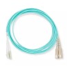 LAPARA CABLE FIBRA OPTICA MULTIMODE 50/125 DUPLEX OM3 SC/LC 1M