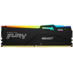 KINGSTON MEMORIA FURY BEAST RGB KF552C40BBA-8 DDR5 8GB 5200MHZ CL40