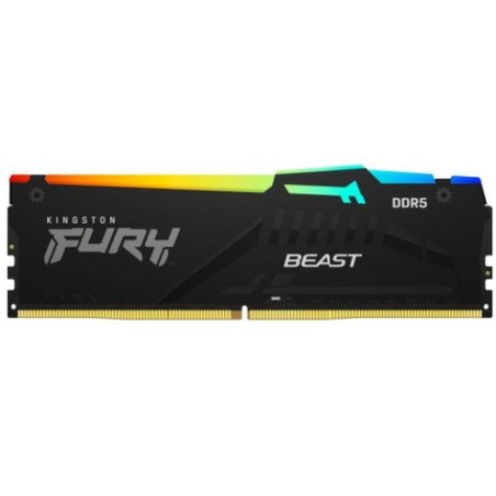 KINGSTON MEMORIA FURY BEAST RGB KF552C40BBA-8 DDR5 8GB 5200MHZ CL40