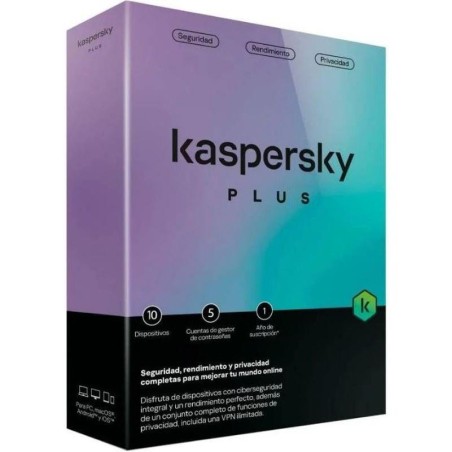 KASPERSKY ANTIVIRUS PLUS 10 DISPOSITIVOS 1 AÑO
