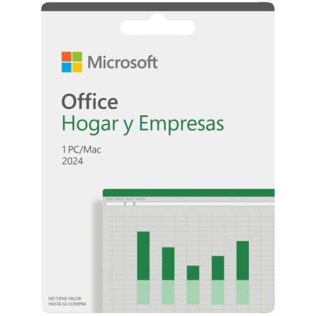 MICROSOFT OFFICE HOME AND BUSINESS 2024 BOX ESPAÑOL