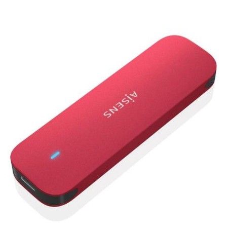 AISENS CAJA EXTERNA ASM2-027RED SSD M.2 NVME USB 3.2 GEN 2 ROJO