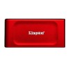 KINGSTON DISCO DURO EXTERNO XS1000 1 TB USB 3.2 ROJO LECTURA 1.050 MB/s - ESCRITURA 1.000 MB/s