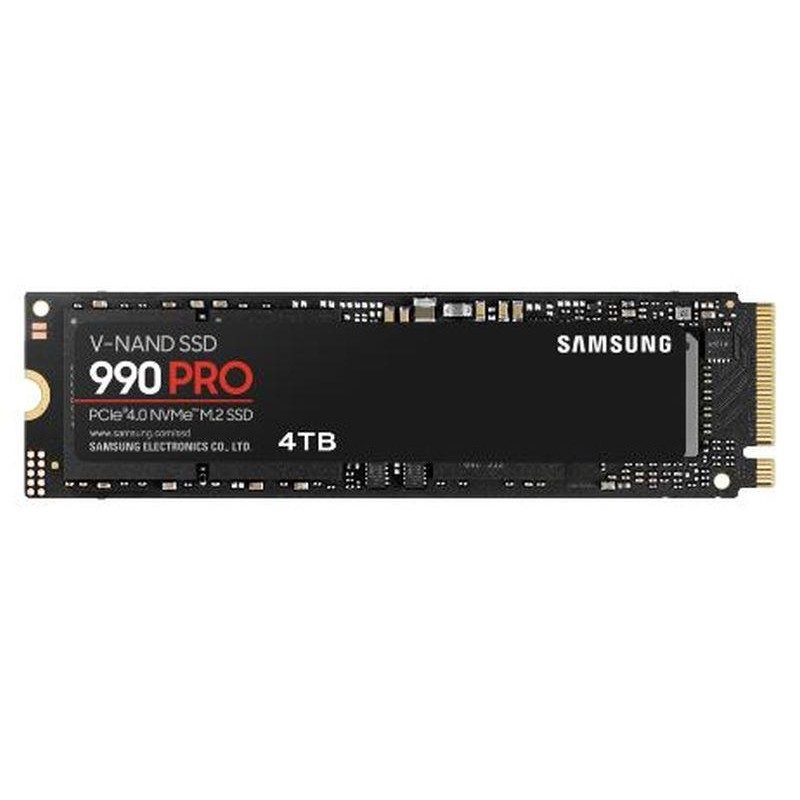SAMSUNG DISCO DURO SSD 990 PRO 4TB NVME lectura 7450/escritura 6900 MB/s - Compatible con PS5 y PC