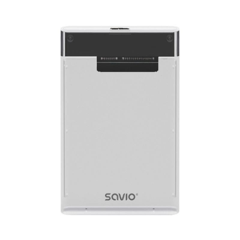 SAVIO CAJA EXTERNA DISCO DURO HDD/SSD 2.5 AK-66