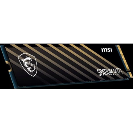 MSI DISCO DURO SSD M.2 NVME 500GB SPATIUM M371 Velocidad de lectura 2200 MB/s - Velocidad de escritura 1150 MB/s