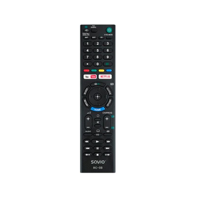 SAVIO MANDO TV RC-08 COMPATIBLE SONY SMART TV