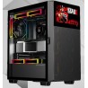 NOX CARCASA HUMMER BIOS NEGRA ATX/ M-ATX/ ITX
