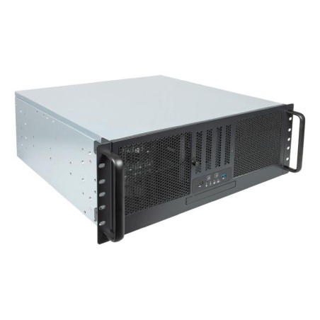 UNYKA CARCASA RACK UK4329 19 4U NEGRA Rejilla Frontal Con Filtro Antipolvo Usb 3.0 Y Usb Type C 2ªgen