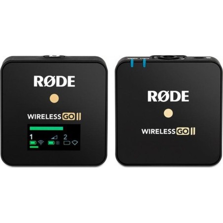 RODE MICROFONO WIRELESS GO II SINGLE Sistema de micrófono inalámbrico