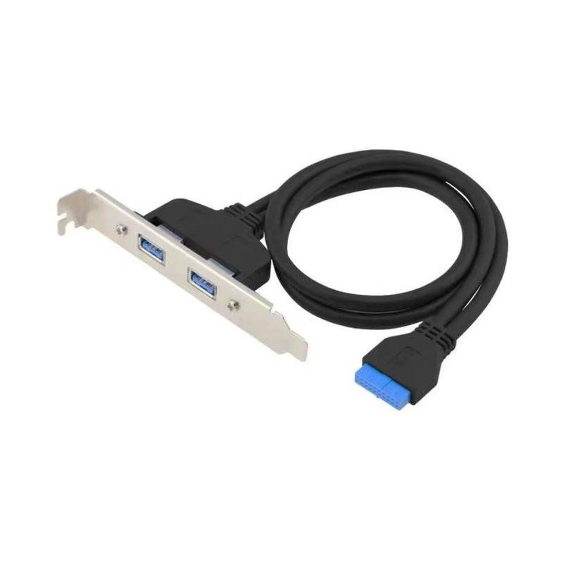 CONCEPTRONIC ADAPTADOR USB 3.0 PLACA BASE 19 OINS HEMBRA A 2 USB-A HEMBRA