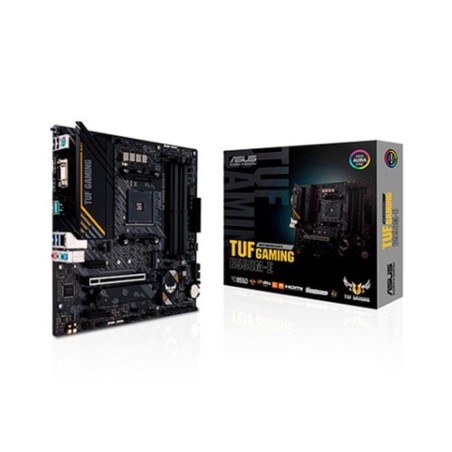 ASUS PLACA BASE TUF GAMING B550M-E AM4 M-ATX/4XDDR4/4XSATA6/1XUSB-C/1XUSB 3.2 2XUSB 2.0