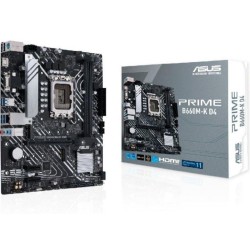 ASUS PLACA BASE PRIME B660M-K D4 LGA1700 GEN 12.ª / 2xDDR4 / 2xM.2