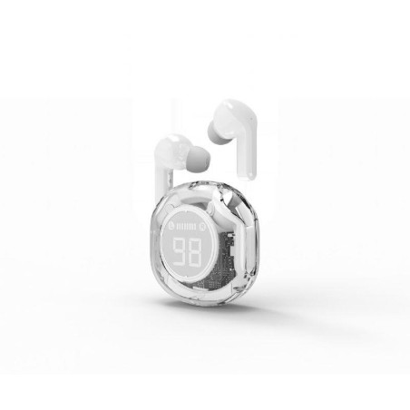 GEMBIRD AURICULARES BLUETOOTH TWST-01-PK BLANCO