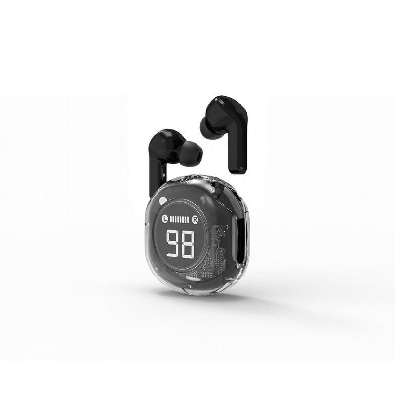 GEMBIRD AURICULARES BLUETOOTH TWST-01-BK NEGROS