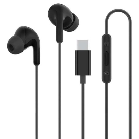XIAOMI AURICULARES CONECTOR USB-C NEGRO