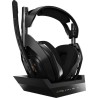 LOGITECH AURICULAR ASTRO GAMING A50 + BASE STATION INALAMBRICO NEGRO-ORO INALAMBRICO
