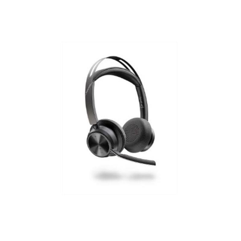 HP POLY AURICULAR USB-C POLY VOYAGER FOCUS 2 BLUETOOTH PARA UC BASE DE CARGA/ VERSION MICROSOFT