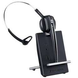 SENNHEISER AURICULARES EPOS D 10HS MONOAURAL NEGRO AURICULARES CON MICROFONO