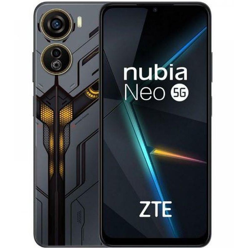 ZTE SMARTPHONE NUBIA NEO 8+ 10 GB 256GB NEGRO 5G 6,6 FHD+ 8+10GB/256GB 8MP/50MP (5G) BLACK