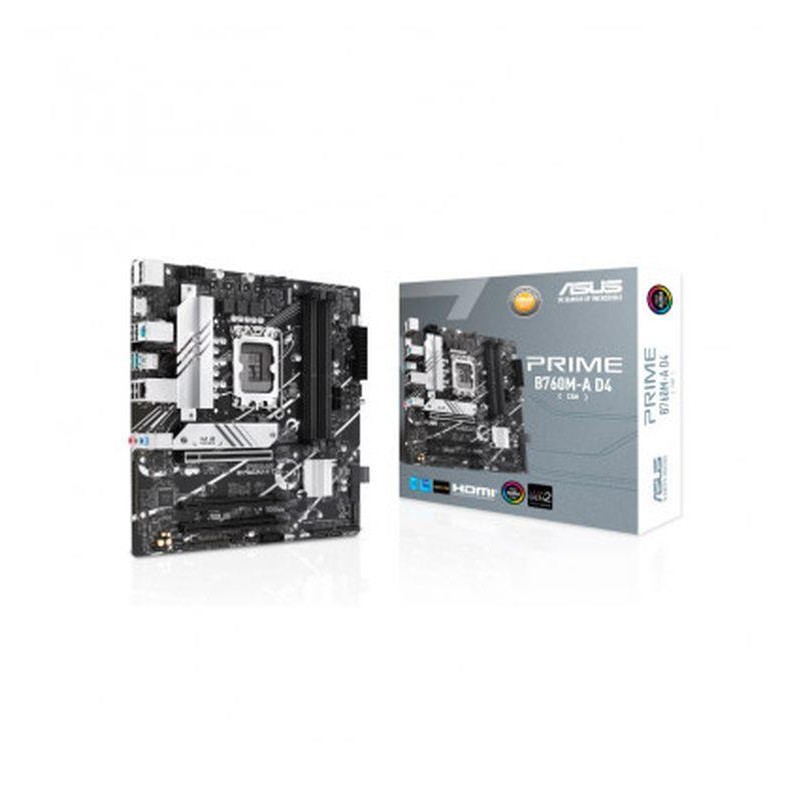 ASUS PLACA BASE PRIME B760M-A D4-CSM LGA1700 M-ATX GEN 12ª - 13ª