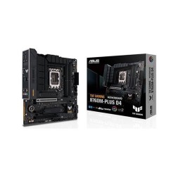 ASUS PLACA BASE TUF GAMING B760M-PLUS D4 LGA1700 GEN 12.ª - 13.ª / 4xDDR4 / 2xM.2