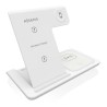 AISENS BASE DE CARGA INALAMBRICA 3 EN 1 15W BLANCA