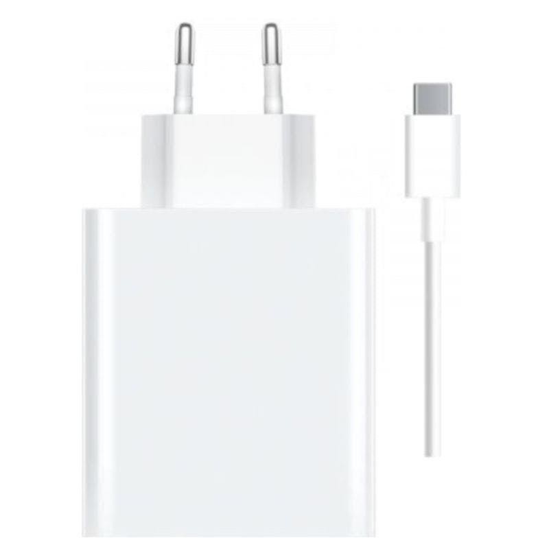 XIAOMI CARGADOR DE PARED 120W HYPERCHARGE USB-A BLANCO
