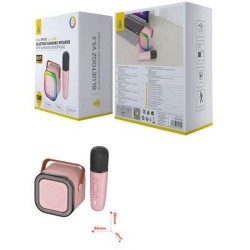ONE+ ALTAVOZ BLUETOOTH 5.3 + MICROFONO ROSA