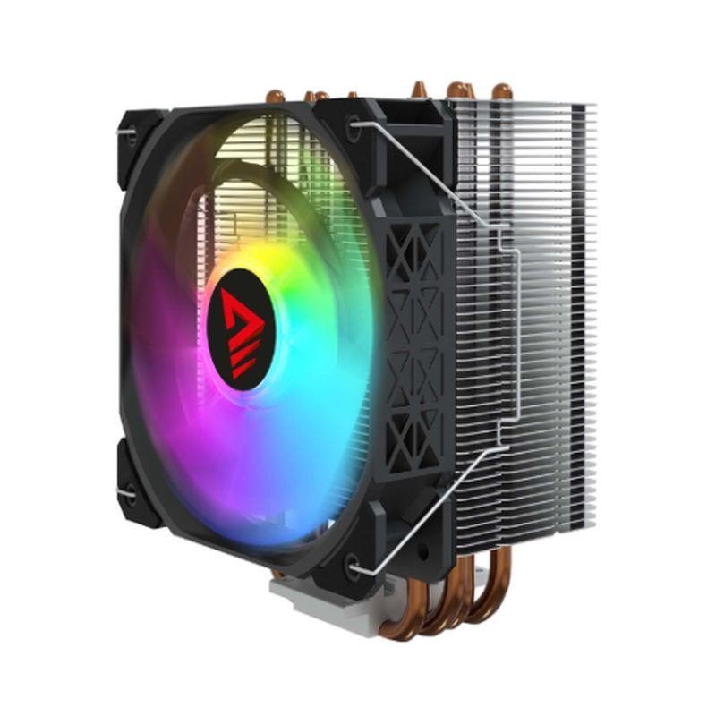 SAVIO DISIPADOR CPU 180W VORTEX X2 ARGB VENTILADOR 120MM/MULTISOCKET/1800 RPM