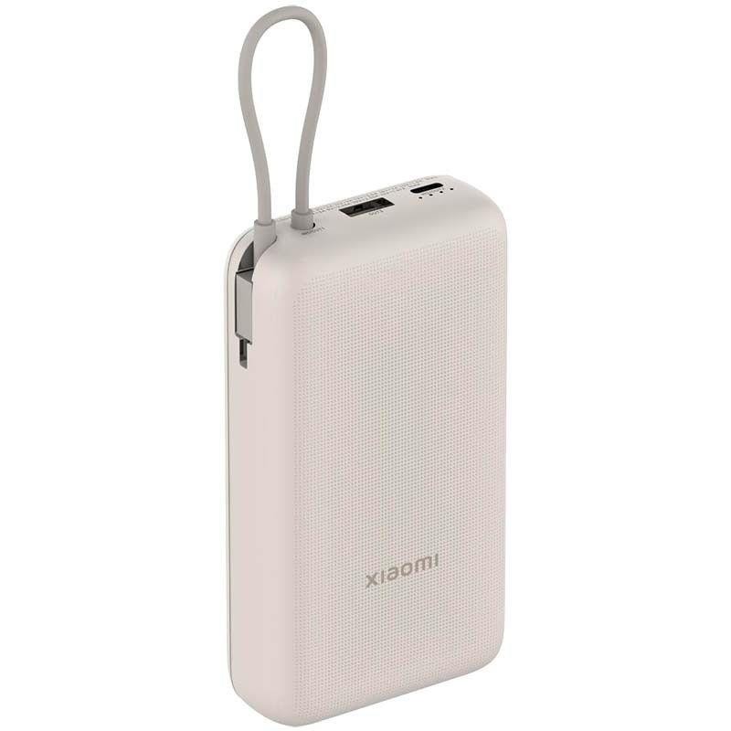 XIAOMI POWERBANK 33W 20000MAH CABLE INTEGRADO MARRON