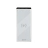 SAVIO POWERBANK 10000 INDUCCION MAH BA-06 BLANCO CARGA INALAMBRICA