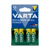 VARTA PAQUETES DE PILAS VAR55069 HR6 AA RECARGABLES 2100MAH BLISTER *4