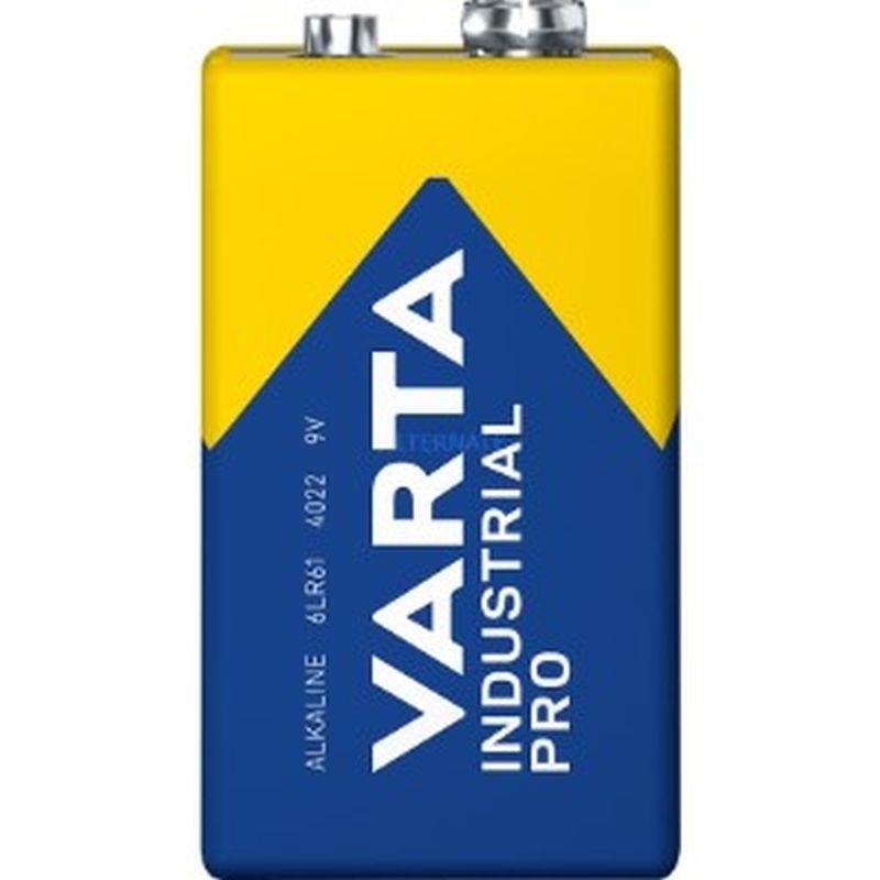 VARTA INDUSTRIAL PRO ALCALINA VAR35680 LR61 9V CAJA X 20UD