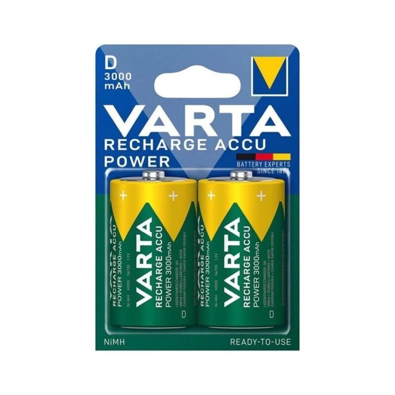 VARTA PAQUETES DE PILAS VAR55077 HR20D RECARGABLES 3000MAH BLISTER *2