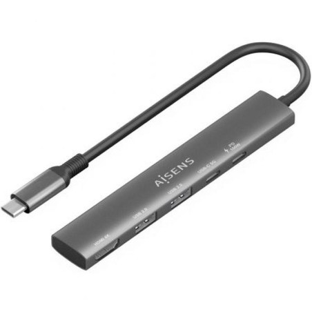 AISENS DOCKING STATION USB-C A 5 EN 1 1xHDMI/ 2xUSB/ 1xUSB Tipo-C/ 1xUSB Tipo-C PD