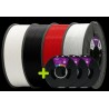 WINKLE FILAMENTO TOP COLORES 4+3 PLA-HD 1,75MM BLANCO GLACIAR 1KG / NEGRO AZABACHE 1KG / ROJO DIABLO 1KG / TEXTURE MARMOL 1KG / 