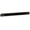 WP GUIA CABLE PANEL 1U BRUSH TYPE CABLE NEGRO
