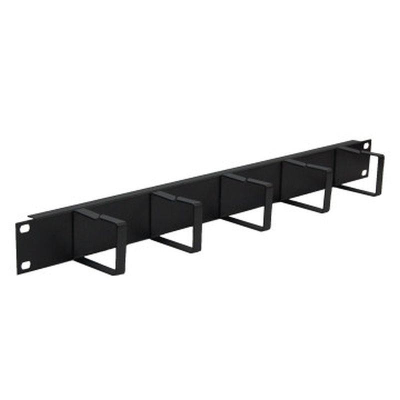 WP GUIA CABLE PANEL 1U NEGRO