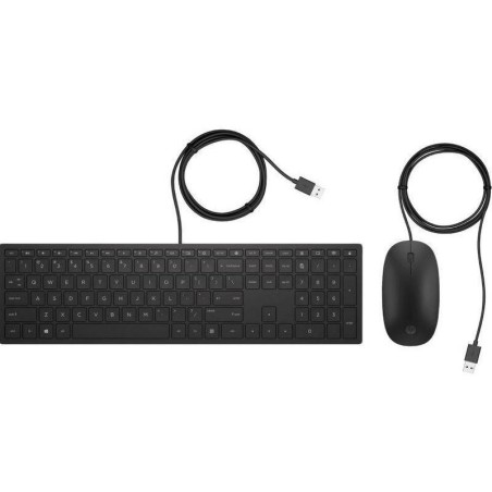 HP TECLADO Y RATON CON CABLE PAVILION 400