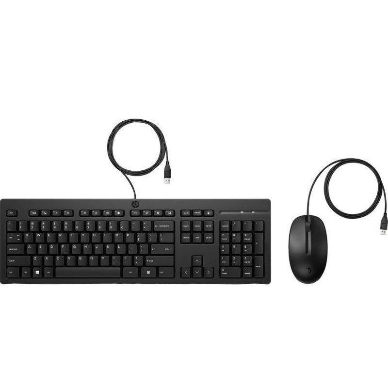 HP TECLADO Y RATON CON CABLE COMBO 225